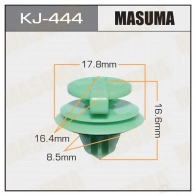 Клипса пластиковая MASUMA 1S YL6 1422887011 KJ-444