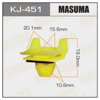 Клипса пластиковая MASUMA KJ-451 CY 83P0 1422885960