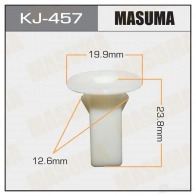 Клипса пластиковая MASUMA 1422885956 KJ-457 OXT L2YU