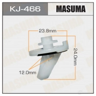 Клипса пластиковая MASUMA KJ-466 1422885947 3VV9 DOO