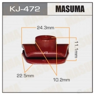 Клипса пластиковая MASUMA 1422885804 N JRWM40 KJ-472