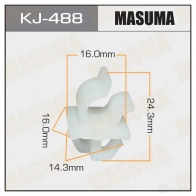 Клипса пластиковая MASUMA KJ-488 1422885790 F6FAB P4