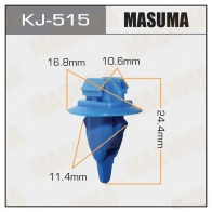 Клипса пластиковая MASUMA 1422885806 KJ-515 6MEM FR