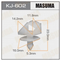 Клипса пластиковая MASUMA C6 WE7W KJ-602 1422885836