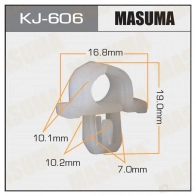 Клипса пластиковая MASUMA KJ-606 1422887033 NKZNV DI