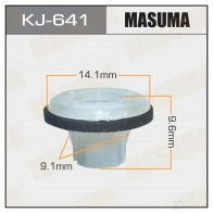 Клипса пластиковая MASUMA 1422885903 GMKZ0 YX KJ-641