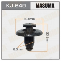 Клипса пластиковая MASUMA KK 3XI8D KJ-649 1422885919