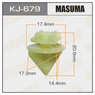 Клипса пластиковая MASUMA 7FE4X PH 1422885851 KJ-679