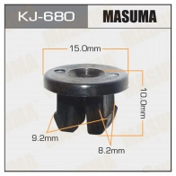 Клипса пластиковая MASUMA PV 9MY KJ-680 1422887024
