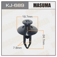 Клипса пластиковая MASUMA KJ-689 X 9WCORO 1422885883