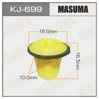 Клипса пластиковая MASUMA KJ-699 1422887018 TB53 G