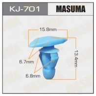 Клипса пластиковая MASUMA LAJB JT 1422885876 KJ-701