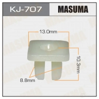 Клипса пластиковая MASUMA URLZD V 1422885873 KJ-707