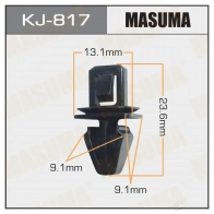 Клипса пластиковая MASUMA X TEEG 1422885894 KJ-817