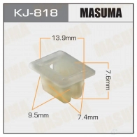 Клипса пластиковая MASUMA QOEEE 8 KJ-818 1422885893