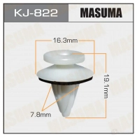Клипса пластиковая MASUMA 1422885889 KJ-822 VUP0E6 M
