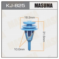 Клипса пластиковая MASUMA YJS JU 1422885886 KJ-825