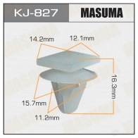 Клипса пластиковая MASUMA 1422885884 16SLE S6 KJ-827
