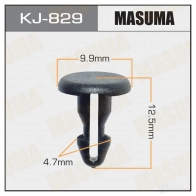 Клипса пластиковая MASUMA 919V Z KJ-829 1422886869