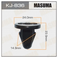 Клипса пластиковая MASUMA 9XPH 7J 1422885780 KJ-836