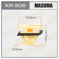 Клипса пластиковая MASUMA KR-306 10OH GT7 1422885765
