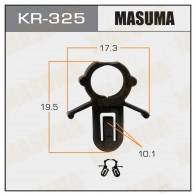 Клипса пластиковая MASUMA SAIM7 M KR-325 1422885750