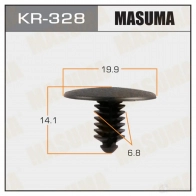 Клипса пластиковая MASUMA 6NRM WSN 1422885745 KR-328
