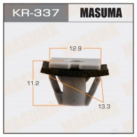 Клипса пластиковая MASUMA 5N CJ6D KR-337 1422885737