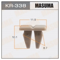 Клипса пластиковая MASUMA B2 DKE 1422885736 KR-338