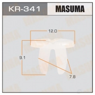 Клипса пластиковая MASUMA KR-341 DKR9 L 1422885733