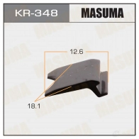 Клипса пластиковая MASUMA KR-348 C CKGC 1422886948