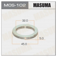 Кольцо уплотнительное глушителя 32х45 уп. 20шт MASUMA ILWXPM0 VLY 1JS 1422883859 MOS102
