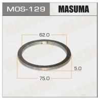 Кольцо уплотнительное глушителя 62х75 уп. 20шт MASUMA 1422883815 MOS-129 C YMA9