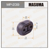 Крепление глушителя MASUMA NSRW4 WGT AACJ 1422883209 MP239