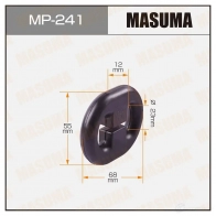 Крепление глушителя MASUMA 1422883207 2DKS86C MP241 DB H9J