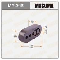 Крепление глушителя MASUMA 1422883203 MP245 BK 08LJ OEIO11Q