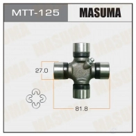 Крестовина вала карданного 27x81.8 MASUMA C EL21T 1422881570 MTT-125