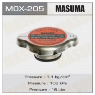 Крышка радиатора 1.1 kg/cm2 MASUMA T QN89 MOX-205 1422878770