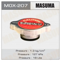 Крышка радиатора 1.3 kg/cm2 MASUMA MOX-207 DHHVX 5 1422883753