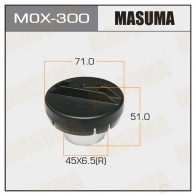 Крышка топливного бака MASUMA MOX-300 1422884657 UZ ZBII6