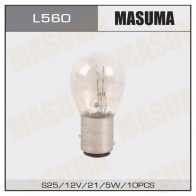 Лампа P21/5W (BAY15d, S25) 12V 21/5W BAY15d двухконтактная MASUMA 1EM M9VO L560 Hyundai ix35