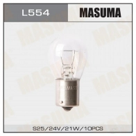 Лампа P21W (BA15s, S25) 24V 21W одноконтактная MASUMA 1422883757 L554 7A ZOTU