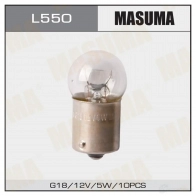 Лампа R5W (BA15s, G18) 12V 5W одноконтактная MASUMA Nissan Primera (P12) 3 Хэтчбек 2.0 140 л.с. 2002 – 2008 L550 QV KK2