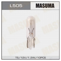Лампа W1,2W (W2x4,6d, T5) 12V 1,2W MASUMA 1422883770 RSBA DL L505