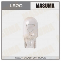 Лампа W21W (W3x16d, T20) 12V 21W одноконтактная MASUMA L520 CQFR PWV 1422883766