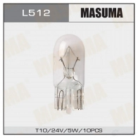 Лампа W5W (W2.1x9.5d, T10) 24V 5W MASUMA 1422883767 R44ZZ M L512