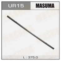 Лента щетки для каркасного стеклоочистителя (6 мм) MASUMA ZDPR 2PG 1439698947 ur15