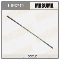 Лента щетки для каркасного стеклоочистителя (6 мм) MASUMA 1439698952 ur20 X 1V0ON