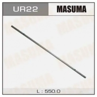 Лента щетки для каркасного стеклоочистителя (6 мм) MASUMA ur22 1439698954 6 6PQ6X