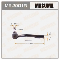 Наконечник рулевой MASUMA 4560116680306 B W4TD2 ME-2991R 1422882479